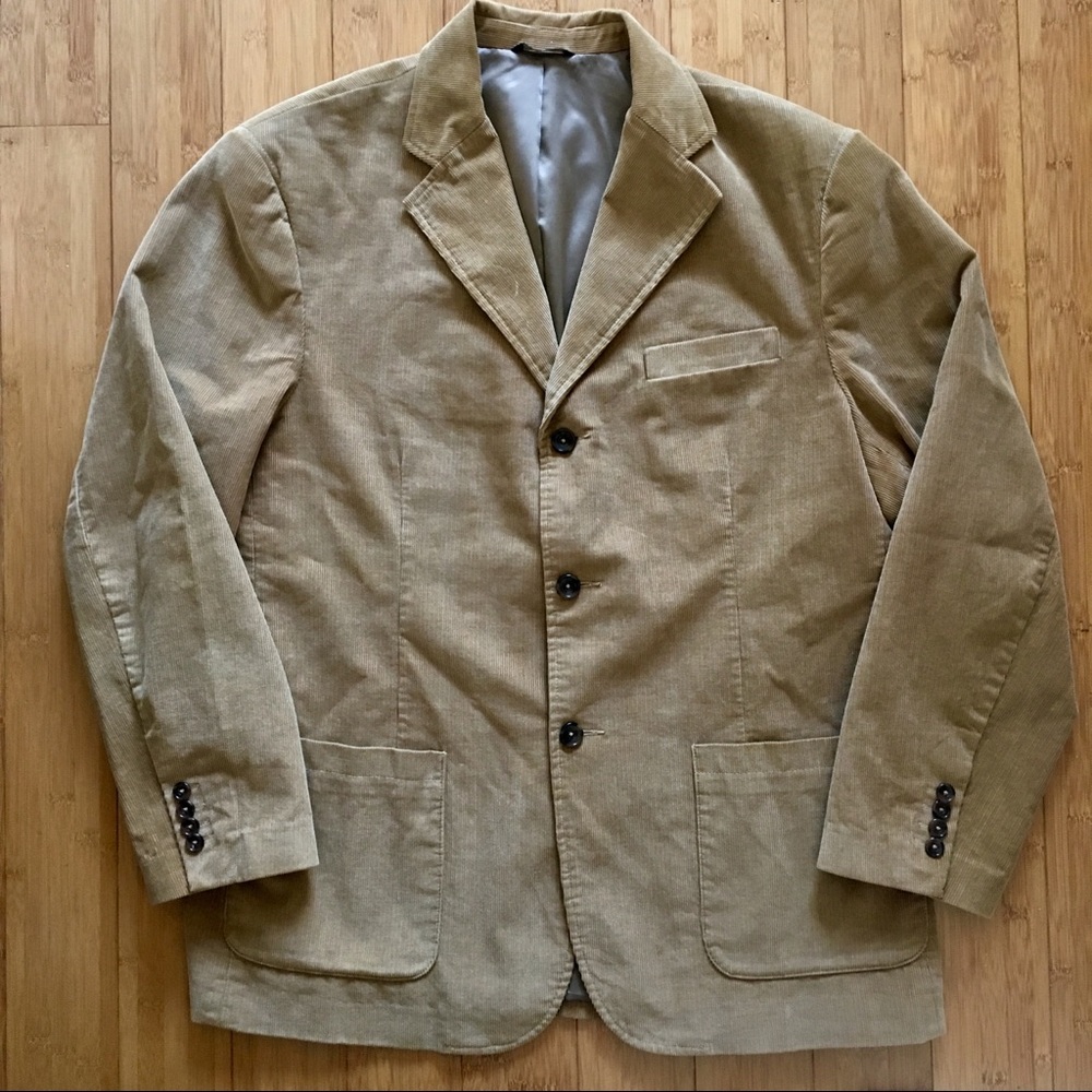 Eddie Bauer Mens Corduroy Sport Coat